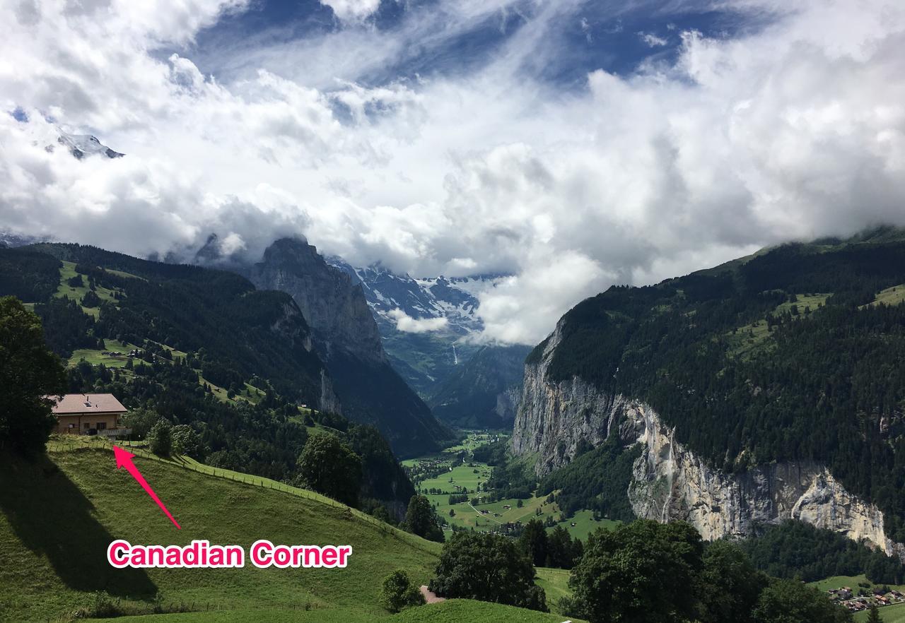 Chalet Canadian Corner Wengen Zewnętrze zdjęcie